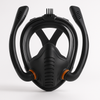 Volledig Droog Snorkelmasker Siliconen Dubbele Buis