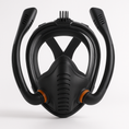Volledig Droog Snorkelmasker Siliconen Dubbele Buis